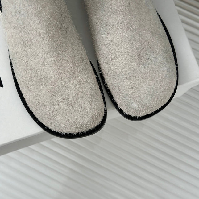 LW CAMPO CHELSEA BOOT WHITE BRUSHED SUEDE