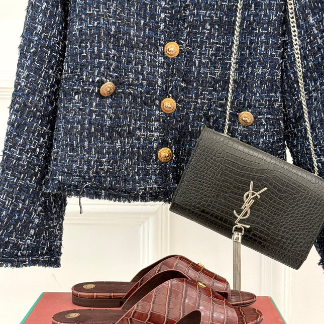 LP SANDALS 25S IN MAHOGANY RED LAMBSKIN SNAKE EMBOSSING