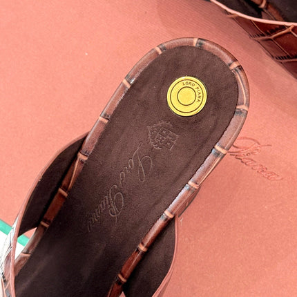 LP HIGH HEEL 25S IN MAHOGANY RED LAMBSKIN SNAKE EMBOSSING