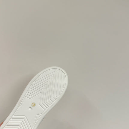 BLACK STAR SNEAKER WHITE CALFSKIN AND SUEDE CALFSKIN WITH SHEARLING LINING