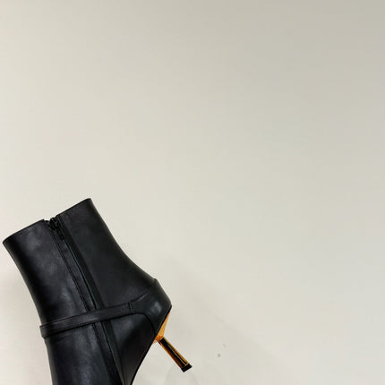 LEE BOOTS IN BLACK SMOOTH CALFSKIN