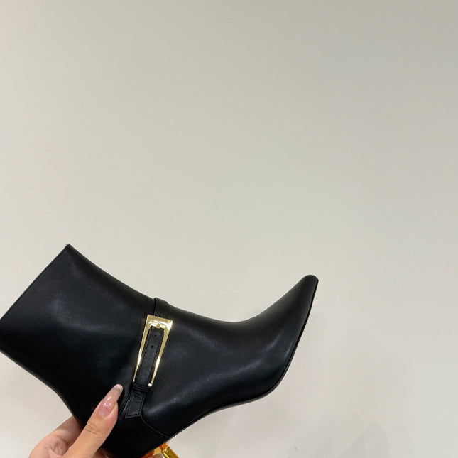 LEE BOOTS IN BLACK SMOOTH CALFSKIN