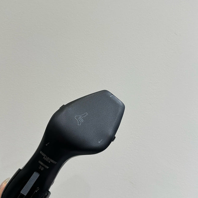 YSL HEELED SANDALS 25S 105 MM IN BLACK GLOSSY LAMBSKIN