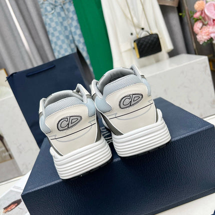 CD B30 SNEAKER GRAY AND CREAM MESH FABRIC