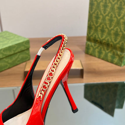 GG SIGNORIA SLINGBACK PUMP CANDY LAMBSKIN