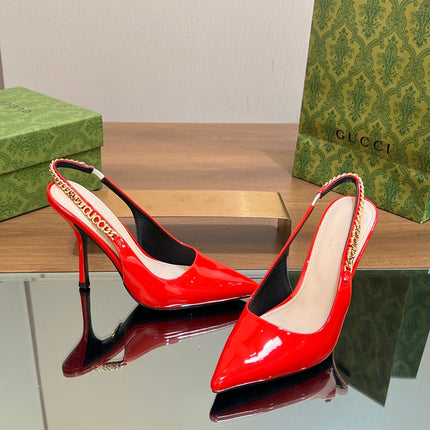 GG SIGNORIA SLINGBACK PUMP CANDY LAMBSKIN