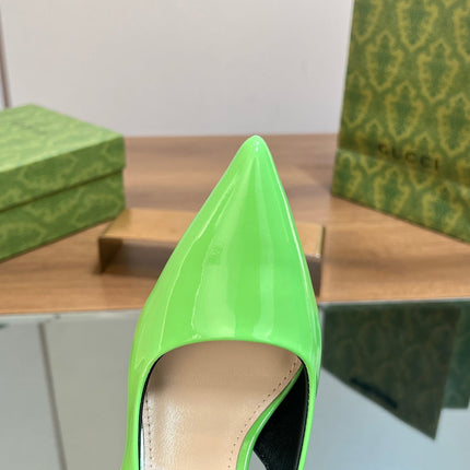 GG SIGNORIA SLINGBACK PUMP SHAMROCK LAMBSKIN