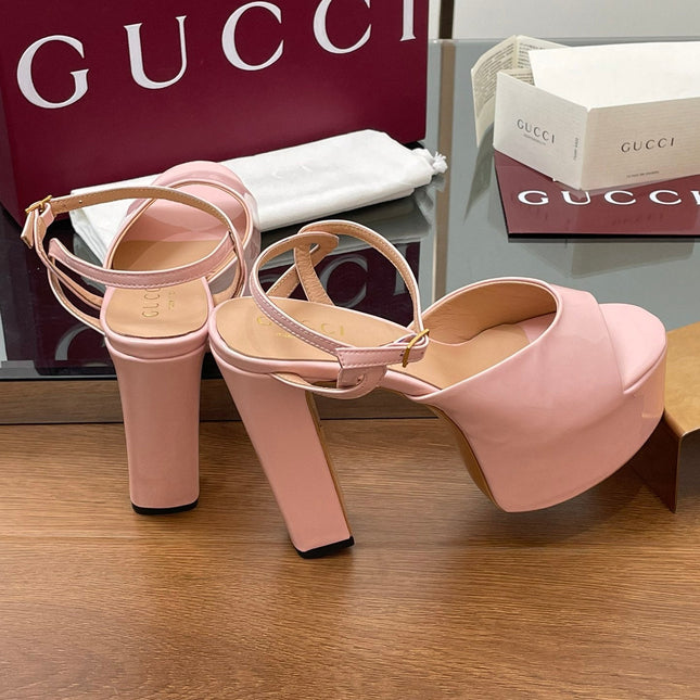 HIGH HEEL SANDALS 13 CM IN LIGHT PINK LAMBSKIN