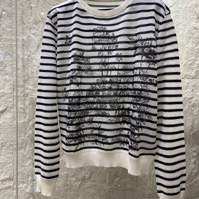 DIOR KNIT SWEATER 25S IN LINEN 266032