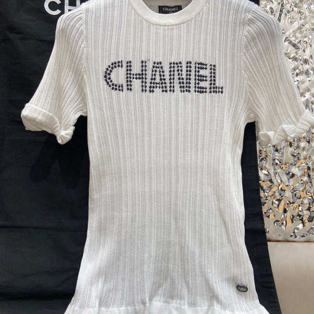 ROUND NECK KNIT TEE 25S IN COOL SILK 266093