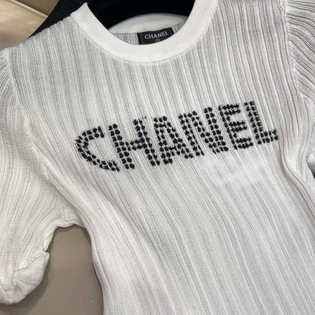 ROUND NECK KNIT TEE 25S IN COOL SILK 266093