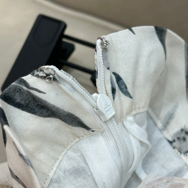 PLEATED SKIRT 25S IN COTTON 266205