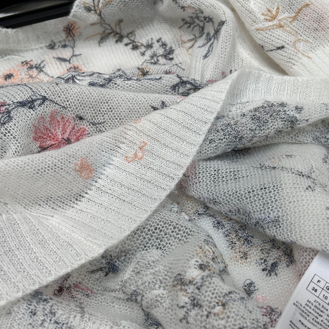 CREW NECK KNIT SWEATER 25S IN COTTON 266209