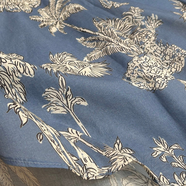 SHIRT WITH COCONUT GROVE PRINT 25S IN COTTON 266163