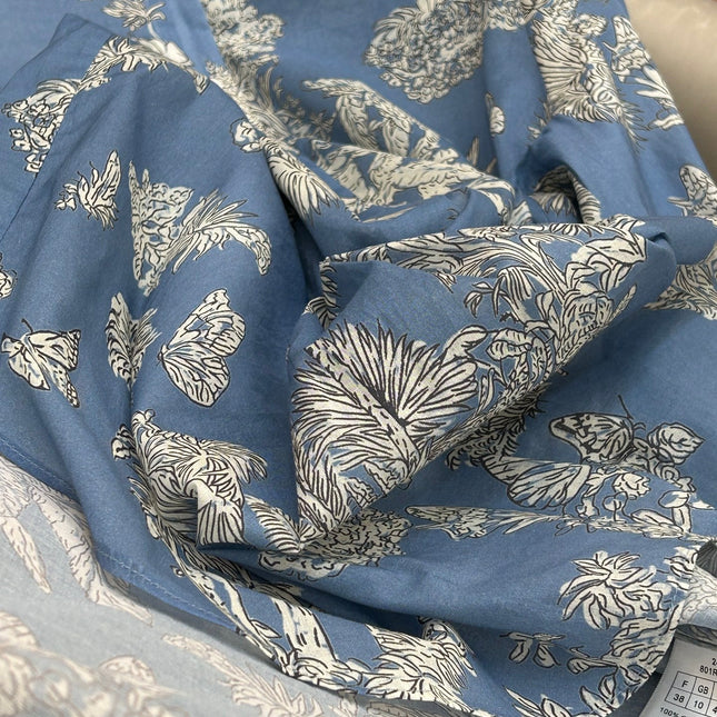 SHIRT WITH COCONUT GROVE PRINT 25S IN COTTON 266163