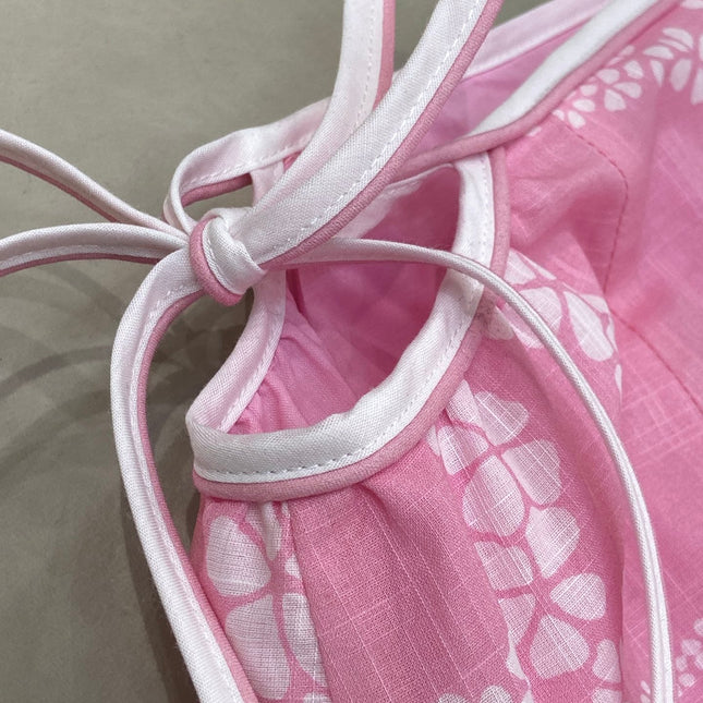 PETAL SNAKE PRINT DRESS 25S IN SILK COTTON 266251