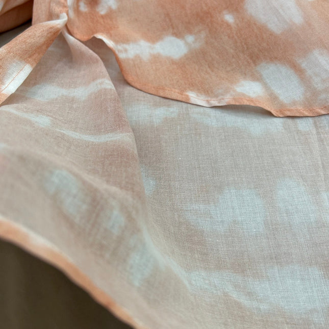 HIGH WAISTED TIE DYE SKIRT 25S IN COTTON 266215