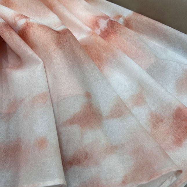 HIGH WAISTED TIE DYE SKIRT 25S IN COTTON 266215