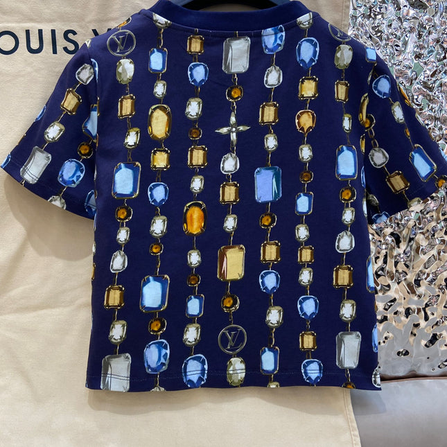 LV CROP TOP 25S IN COTTON 266285