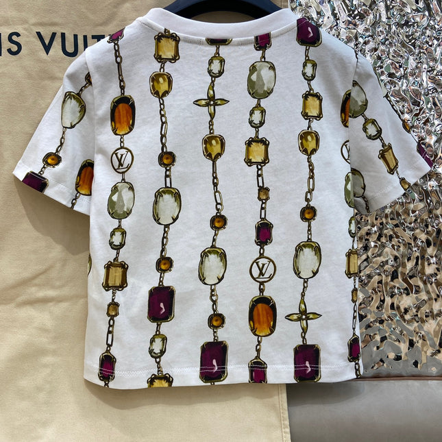 LV CROP TOP 25S IN COTTON 266288