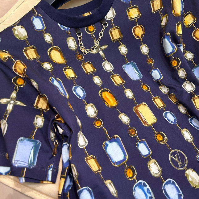 LV T SHIRT 25S IN COTTON 266294