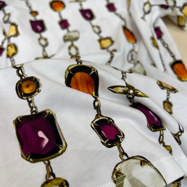 LV T SHIRT 25S IN COTTON 266298