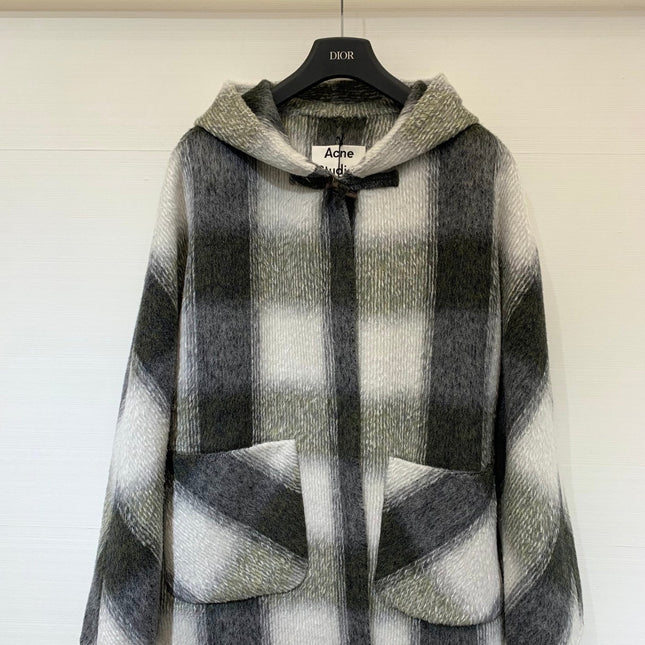 DIOR 25S DOUBLE-FACED WOOL COAT STYLE 292