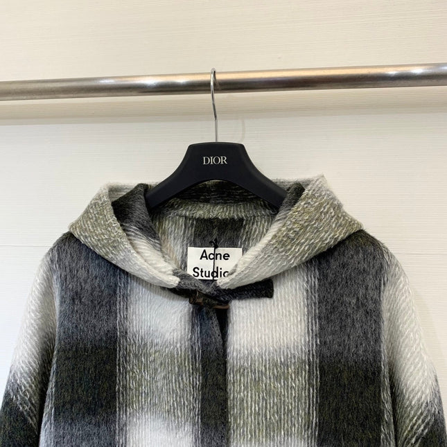 DIOR 25S DOUBLE-FACED WOOL COAT STYLE 292