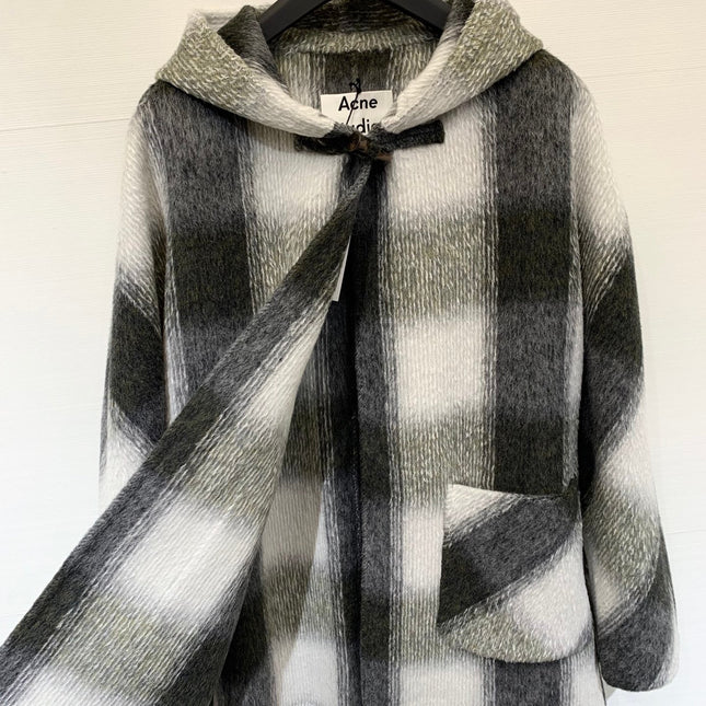 DIOR 25S DOUBLE-FACED WOOL COAT STYLE 292