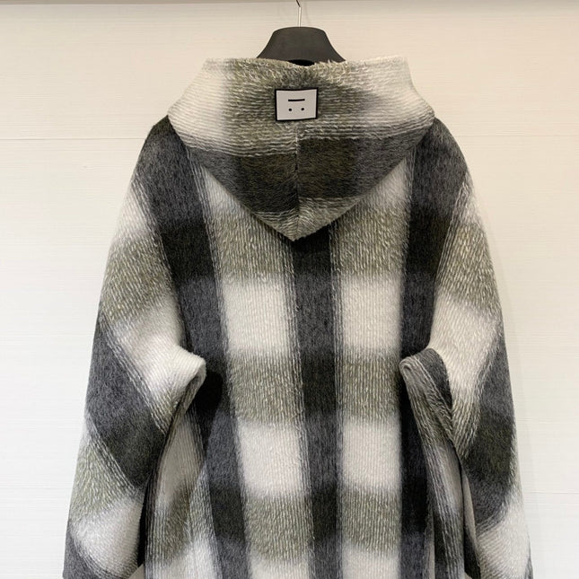 DIOR 25S DOUBLE-FACED WOOL COAT STYLE 292