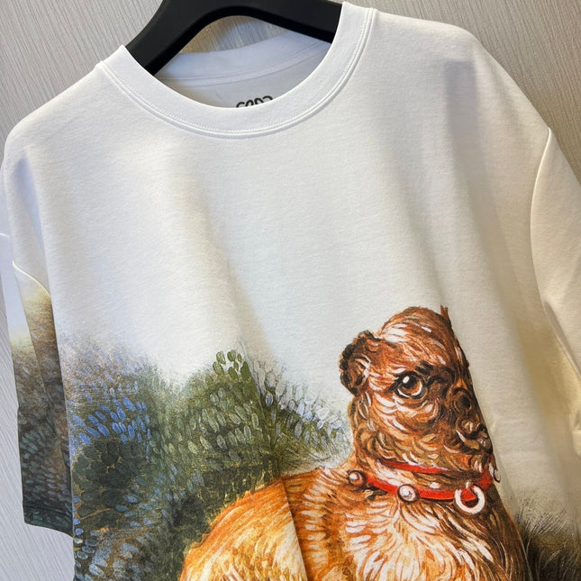 Loewe 25 Painting T-shirt Multicolor Cotton