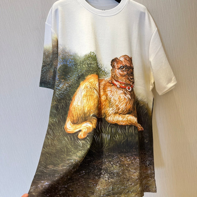 Loewe 25 Painting T-shirt Multicolor Cotton