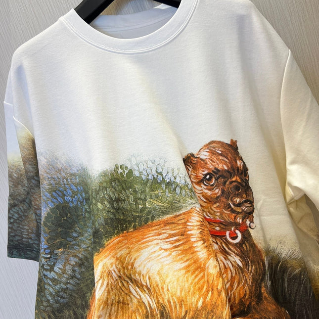 Loewe 25 Painting T-shirt Multicolor Cotton