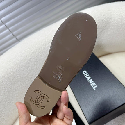 LOAFER IN CHOCOLATE BROWN SUEDE AND WOOL LINING