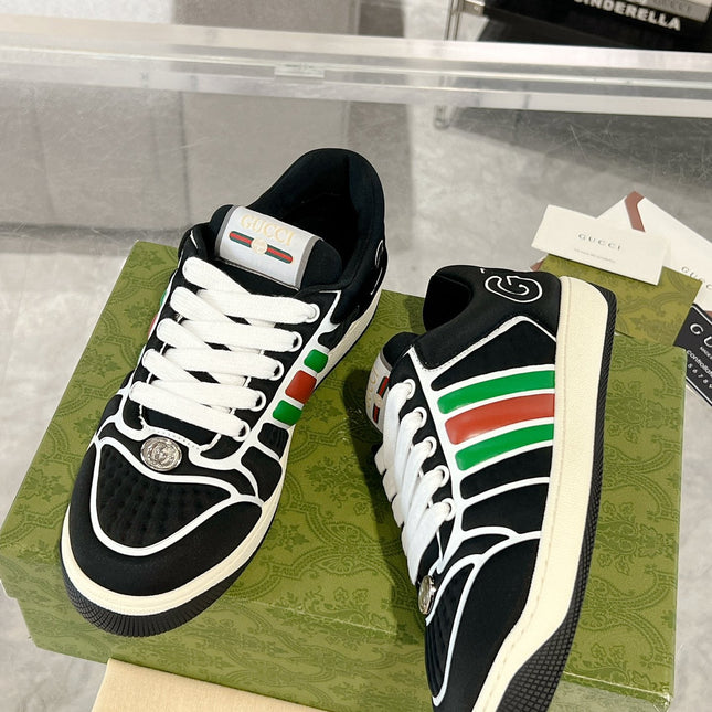 SNEAKER IN BLACK MIX COLORFUL CALFSKIN