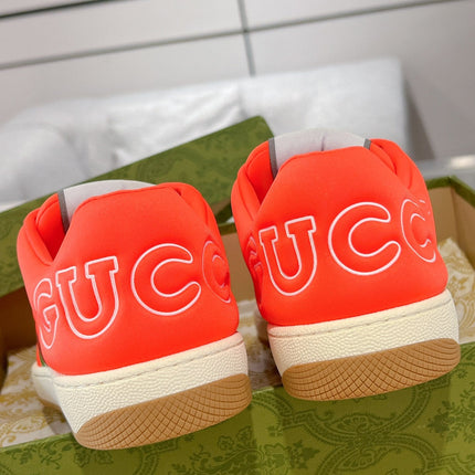 SNEAKER IN ROSE RED MIX COLORFUL CALFSKIN