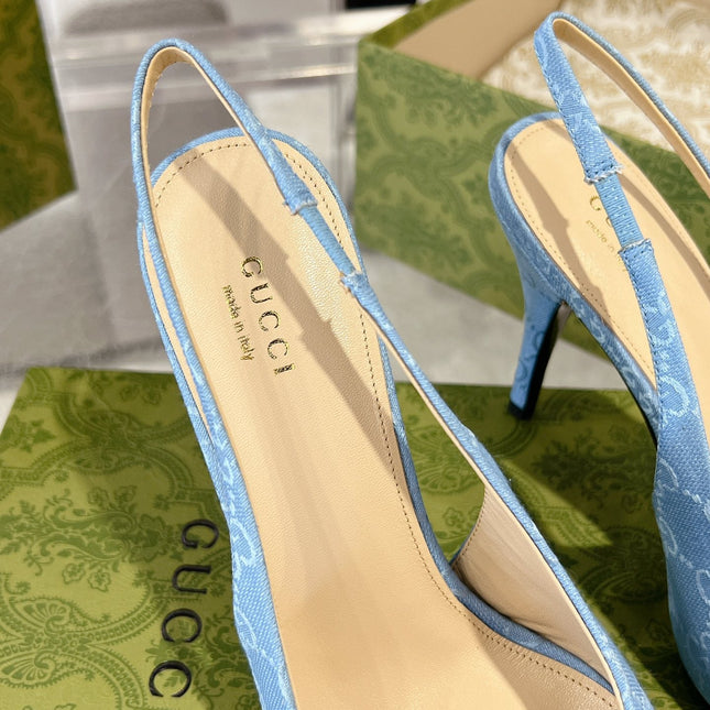 HORSEBIT SLINGBACK 105 IN SKY CANVAS