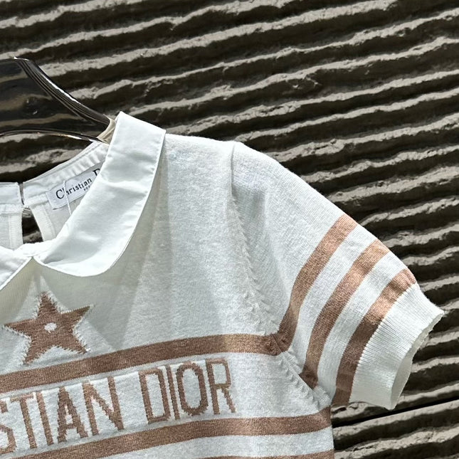 DIOR 25S SHORT-SLEEVE SWEATER STYLE 062
