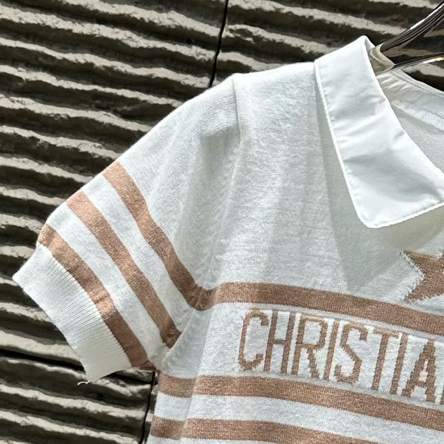 DIOR 25S SHORT-SLEEVE SWEATER STYLE 062