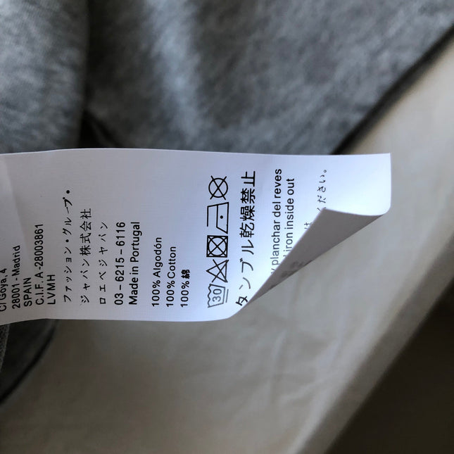 Loewe Rabbit T-shirt Gray Cotton