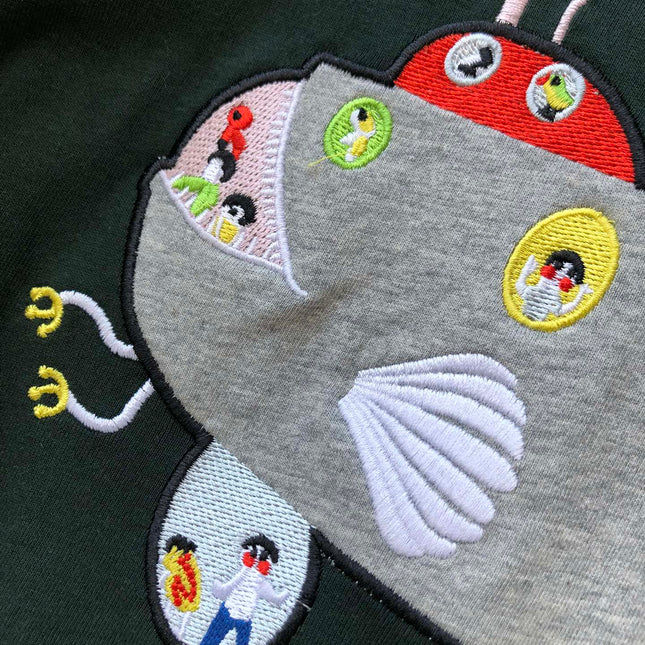 Loewe Submarine T-shirt Green Cotton