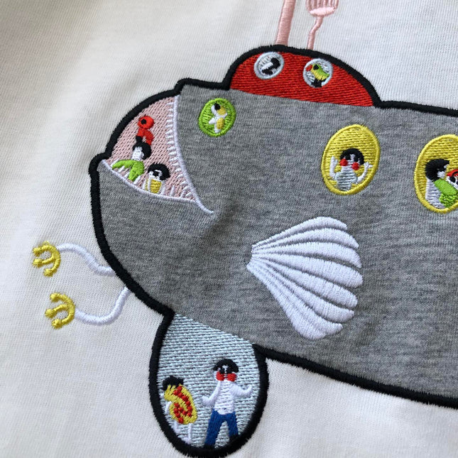 Loewe Submarine T-shirt White Cotton