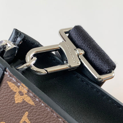 LV 25S GASTON WEARABLE WALLET 22 IN MONOGRAM MACASSAR CANVAS