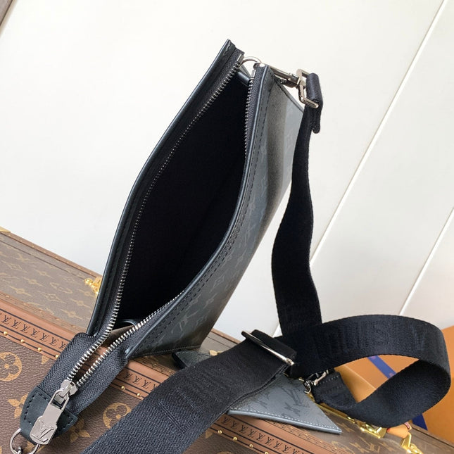 LV 25S GASTON WEARABLE WALLET 22 IN MONOGRAM ECLIPSE REVERSE CANVAS