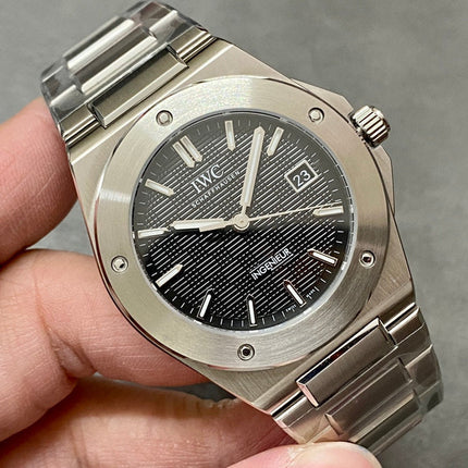 INGENIEUR AUTOMATIC 40 SILVER STAINLESS STEEL CASE WITH BLACK DIAL