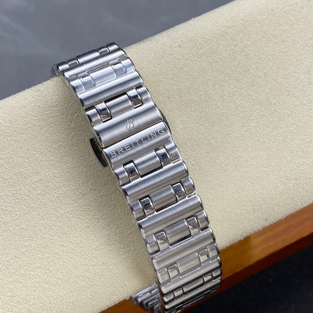 CHRONOMAT AUTOMATIC GMT 40 ALL STEEL BLACK DIAL