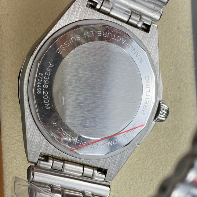 CHRONOMAT AUTOMATIC GMT 40 ALL STEEL WHITE DIAL