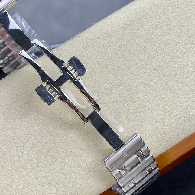 CHRONOMAT AUTOMATIC GMT 40 ALL STEEL DARK GREEN DIAL