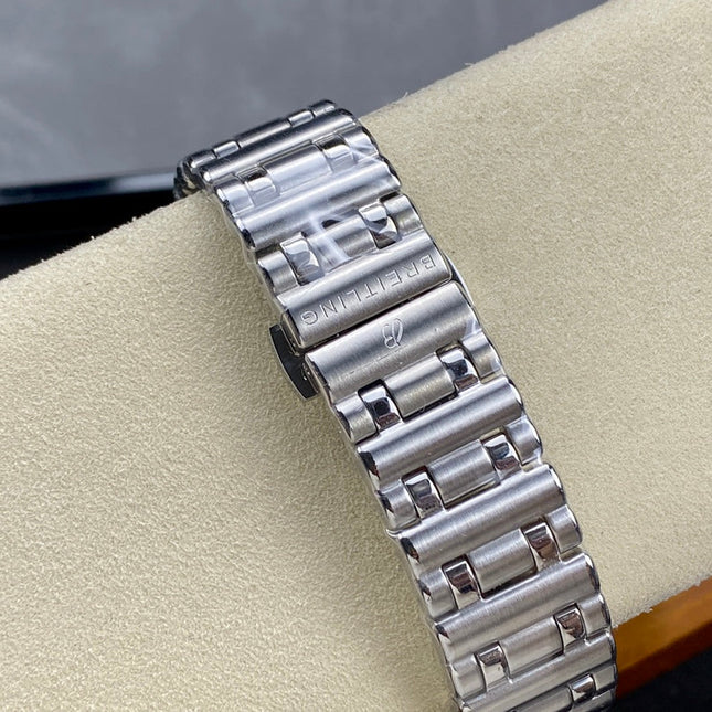 CHRONOMAT AUTOMATIC GMT 40 ALL STEEL DARK GREEN DIAL