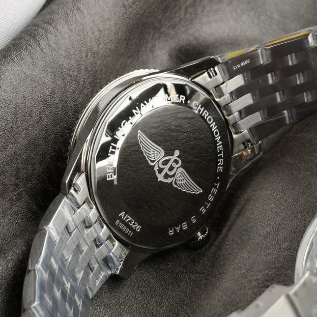 NAVITIMER AUTOMATIC 41 STEEL BEZEL MIDNIGHT BLUE DIAL